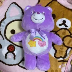 *非売品*Care Bears 紫色 ぬいぐるみ