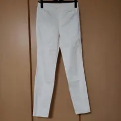유니클로 히트텍 레깅스 팬츠 화이트 M