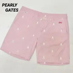 【美品】パーリーゲイツ ゴルフウェア ショートパンツ 半袖 パンツ レディース①