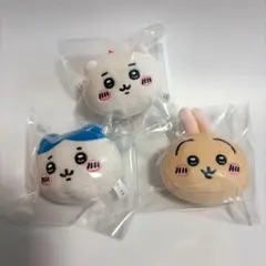 ちいかわ　もちもちフェイスマスコット 3個セット