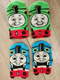 トーマス キャラクター キッズ靴下 ２足セット　9-14センチ