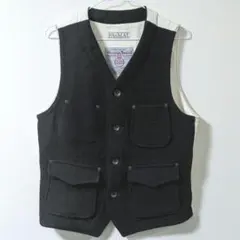 pasmal パマル ツイードベスト M ウール ブラウンズビーチ アメカジ