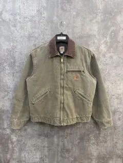 カーハートデトロイトジャケット J97 ARG オリーブジャケット M