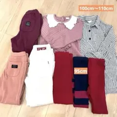 女児100cm〜110cmトップス、ズボン、タイツまとめ売り！