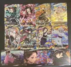 鬼滅の刃　日輪バトルスラッシュ　SR フルコンプセット　11枚のサムネイル