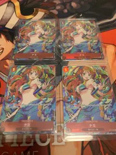 ワンピースカード ナミ ST01-007 プロモ 4枚セット