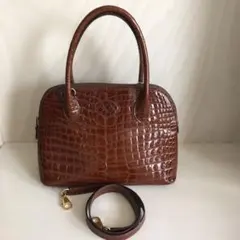 クロコダイル製2wayバッグ