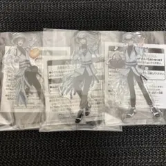 ナムコ　ツイステッドワンダーランド　スタンド付きアクリルプレート　3種セット