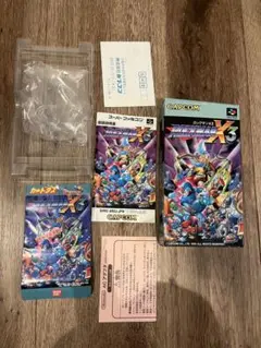 ロックマンX3 スーパーファミコン　箱説明書のみ　ソフト欠品