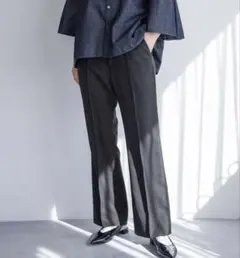 【LOWRYS FARM】スタイルUPフレアパンツ 302781