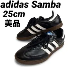 美品 adidas Samba アディダス サンバ OG ブラック 25cmのサムネイル