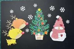 クリスマス トナカイ色々セット № 1