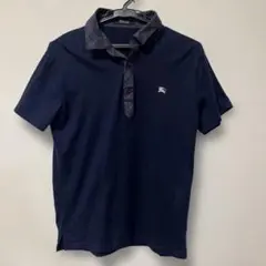 BURBERRY BLACK LABEL ポロシャツ ネイビー サイズ2