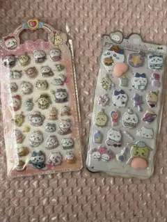 BonBonシール シール ぷくぷく キャラ　セット　ボンドロ　お尻　ちいかわ