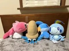 みずポケモン ぬいぐるみ まとめ売り メッソン ミズゴロウ シャリタツ