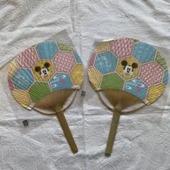 ディズニー  うちわ