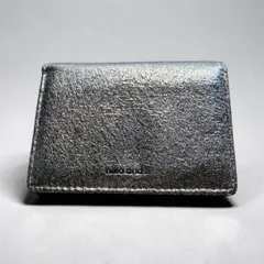 niko and... メタリックシルバー 三つ折り財布