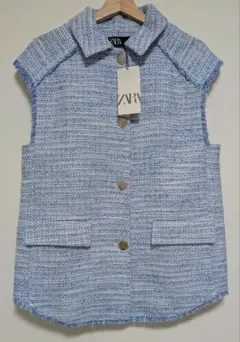 2025年最新】zara ツイード ジレの人気アイテム - メルカリ
