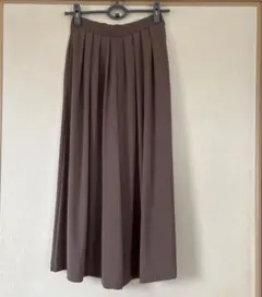 UNIQLOユニクロ　クレープジャージースカートパンツ　M スカンツ
