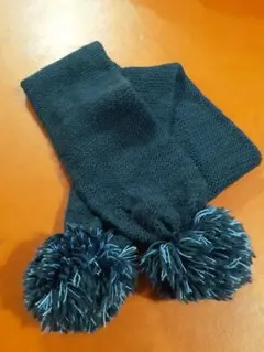 LIFE WITH COLORS ポンポン付きマフラー