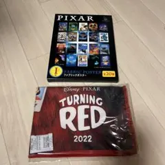 ディズニー　ピクサー　happyくじ　ポスター　私ときどきレッサーパンダ