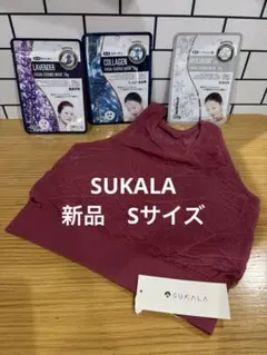 ♡新品未使用♡【SUKALA】ジオメトリックアクティブブラトップ M