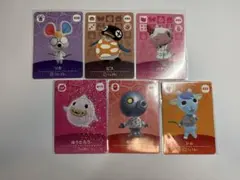あつまれ どうぶつの森 amiiboカード 6枚セット
