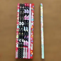キャラクターデザイン 鉛筆 8本セット　赤鉛筆