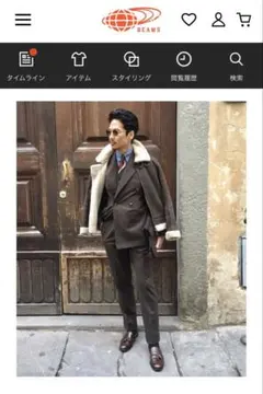 CINQUANTA ムートンライダース　48 BeamsF 西口氏着用 CINQUANTA ムートンライダース 48 BeamsF 西口氏着用 2025年最新