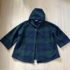 コートGolden Bear チェック柄 フード付きジャケットのサムネイル