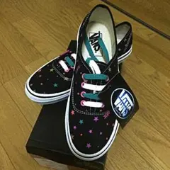 お値下げ　新品 レア X-girl×VANS 15周年記念レインボースニーカーのサムネイル