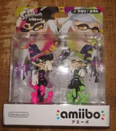 新品 スプラトゥーン amiibo シオカラーズセット 箱に少し難あり