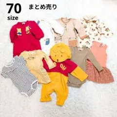 ベビー服 ロンパース カバーオール まとめ売り90サイズ 女の子 保育園6689のサムネイル