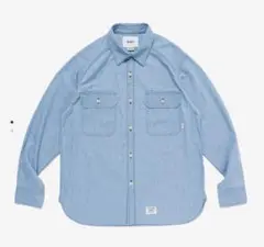 WTAPS CB / LS / Cotton Chambray Indigo