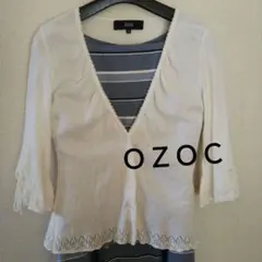 OZOC　透かし編み模様カーディガンのサムネイル