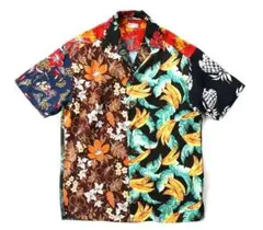 kolor BEACON 異素材アロハシャツ クレイジーパターン　size.2のサムネイル