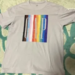 GAP カラフルストライプ Tシャツ M