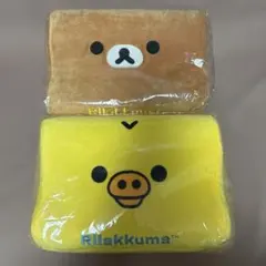 リラックマ　キイロイトリ　低反発まくら