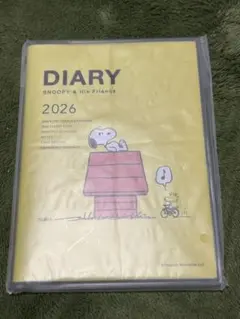 スヌーピー 2026年 A6 スケジュール帳