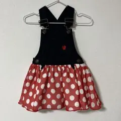 バースデイ futafuta ディズニー ミニー デニム スカート 80