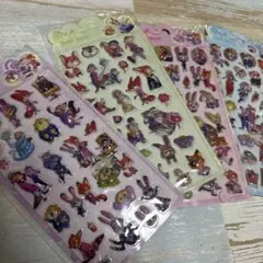 ズートピア2 キャラ　ポップシールセット 4枚