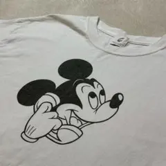 【最終価格】6(ROKU) ヴィンテージ風プリントTシャツ ミッキー