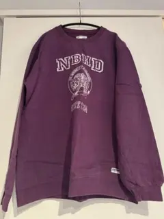NEIGHBORHOOD パープル トレーナー Mサイズのサムネイル