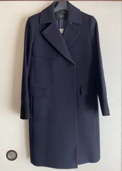 ポールスミス PaulSmith BLACK ネイビー チェスターコート ウール