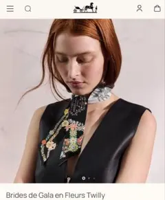 新品未使用　エルメスBRIDES de CALAツイリー2025ss新作♡ 新品未使用 エルメスBRIDES de CALAツイリー2025ss新作