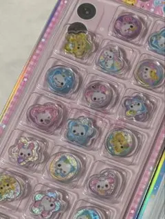 ⑦ハッピーマーチ　おはじきシール　キラコロ KAMIO JAPAN