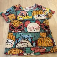 ヒスミニカラフルキャラクターTシャツ