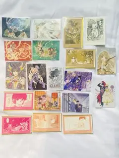 CLAMP イラストカード 大量セット まとめ売り 19点のサムネイル