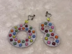 Furuta カラフルチョコ ハンドメイドイヤリング