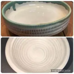 小石原焼　とびかんな　器　2点セットのサムネイル